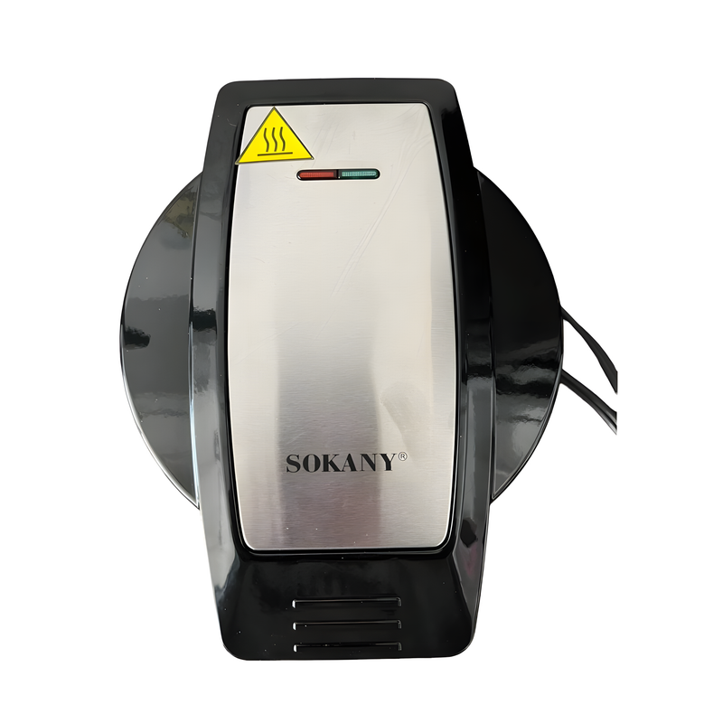 Waflera Sokany 3 en 1 - Waffles, Donas y Pasteles en un Solo Dispositivo