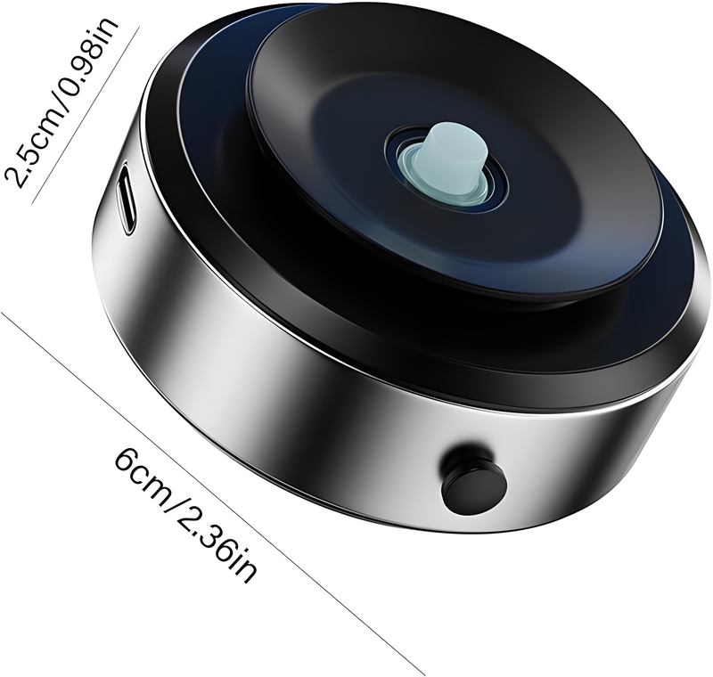 Soporte Magnético para Celular con Ventosa y Rotación 360º