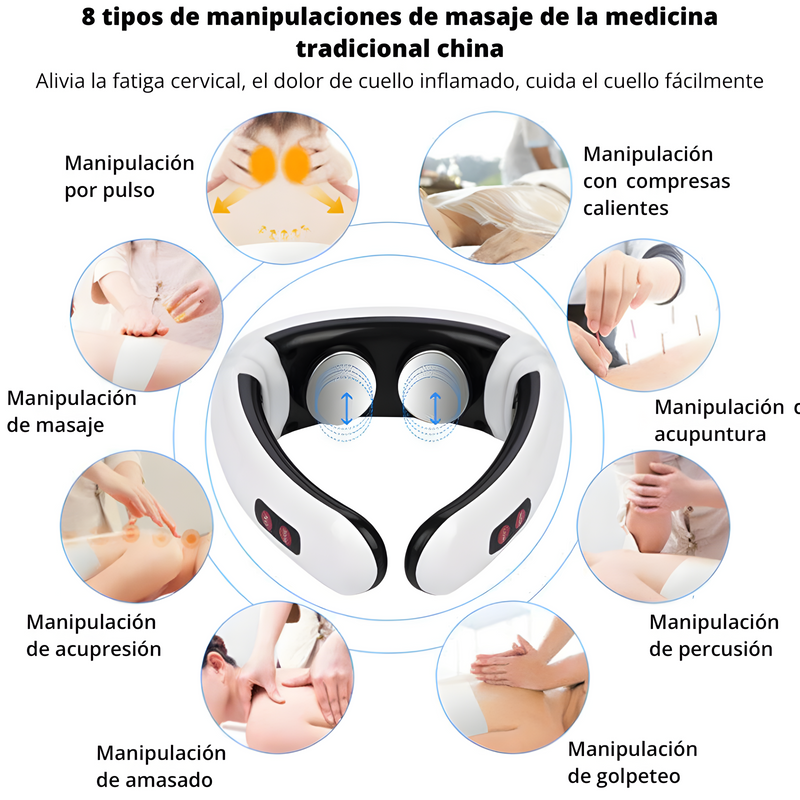 Masajeador Cervical Portátil - Alivio y Relax en Cualquier Lugar