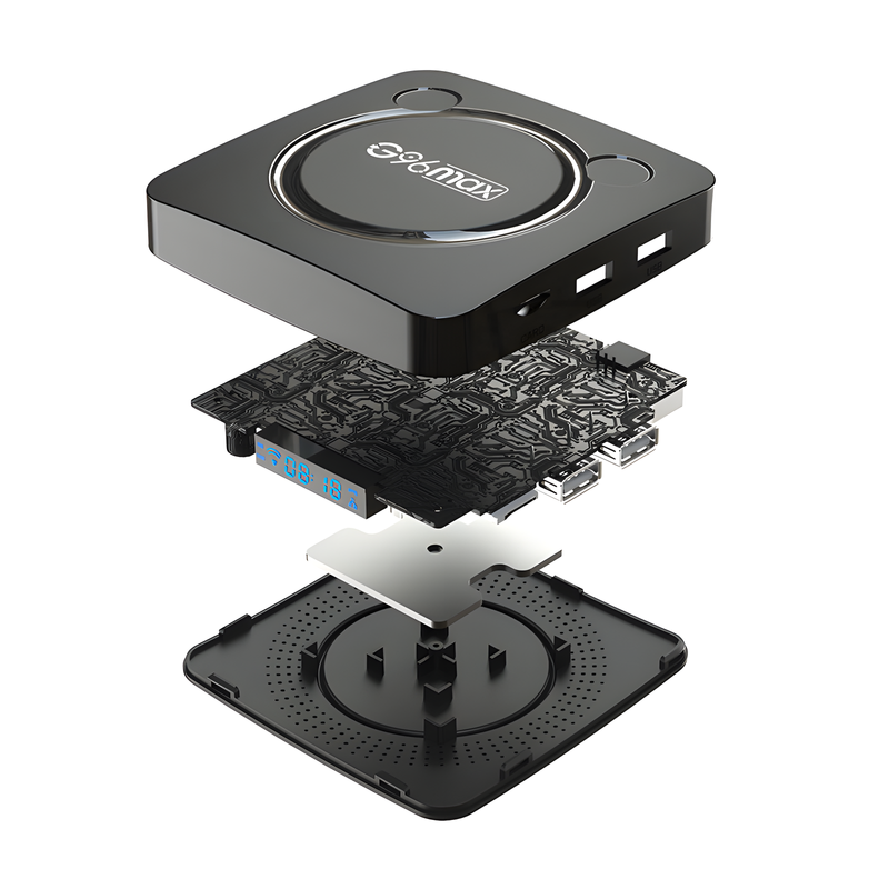 TV Box G96 MAX 4K HD con WiFi 5G, Bluetooth y Android 11.0 - 4 GB+64 GB